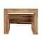 Hello Honey® 6" Natural 3 Section Mango Wood Cutting Board Stand